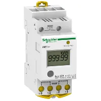 Acti9, iME Compteur d'énergie mono iME1ZR - 63A - compteur partiel - impulsions  - A9M17067